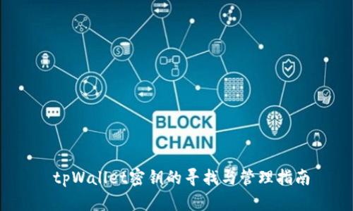  tpWallet密钥的寻找与管理指南